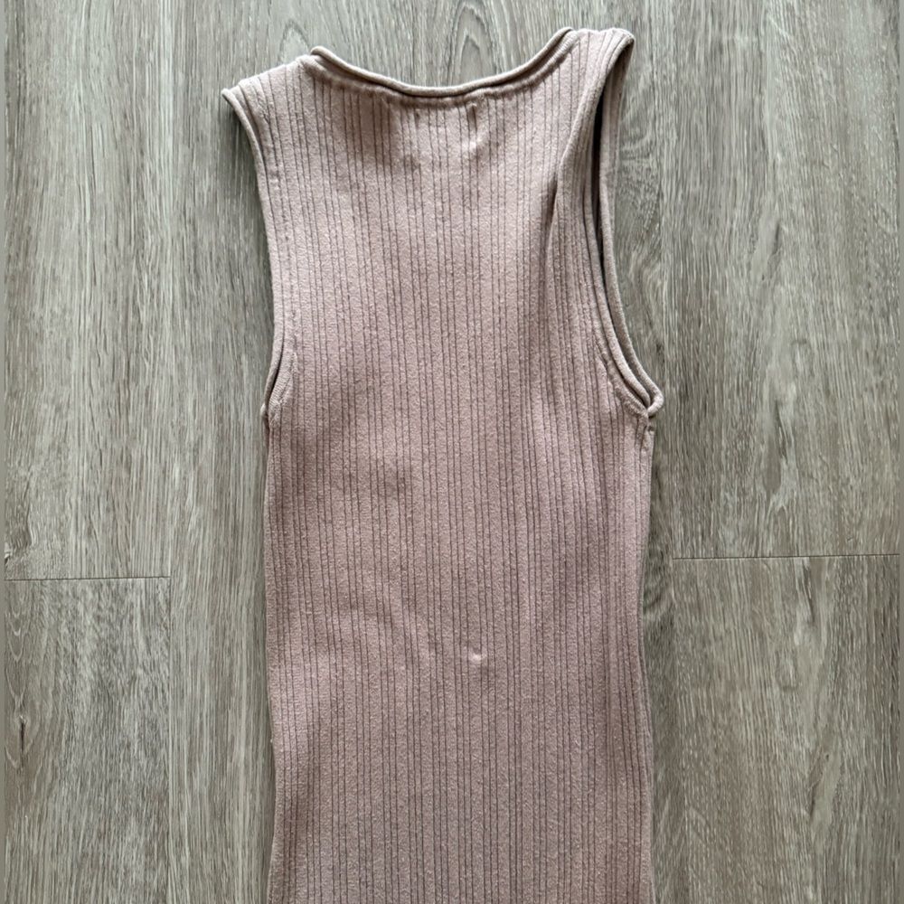 ASOS Ribbed Sleeveless Maxi Dress - Picture 7 of 7